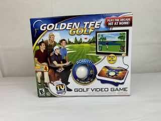 Golden Tee Golf Video Game Jakks Pacific Plug And Play 2011 Classic Great