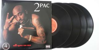 2pac ‎– All Eyez On Me / 4 × Vinyl Lp Death Row 314 - 524 204 - 1 Us Org 1996