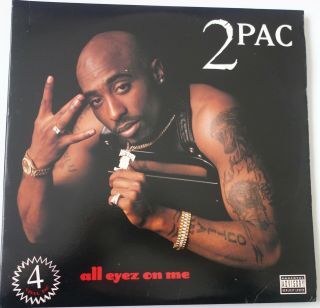 2Pac ‎– All Eyez On Me / 4 × Vinyl LP Death Row 314 - 524 204 - 1 US ORG 1996 2
