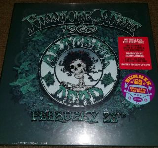 Grateful Dead - Fillmore West,  San Francisco,  Ca,  2/28/69 - Vinyl Box Set