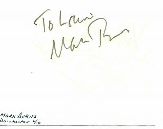YVONNE ROMAIN Curse of the Werewolf,  MARK BURNS d`07 Count Dracula Signed Page 3
