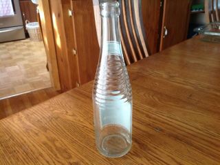 Vintage Hoffman Sparkling Quinine water Beverage Bottle,  Newark,  NJ 2