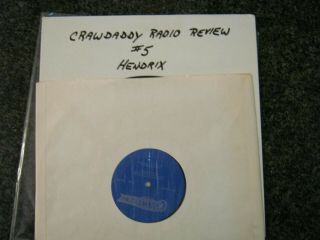 Jimi Hendrix Crawdaddy Radio Review Rare Vinyl Record