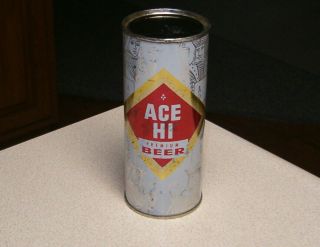 Ace Hi 16oz.  Flat Top Beer Can Ace Brg.  Co.  Chicago,  Ill.  It Is A Can.