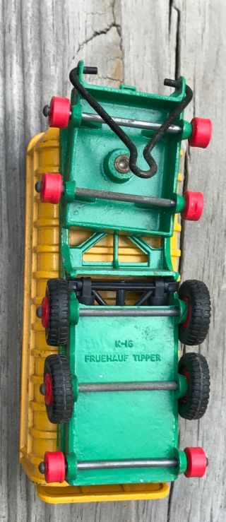 Vintage Matchbox King Size Dodge Truck Toy Trailer Fruehauf Tipper 6