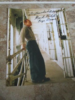 Mark Rolston Autograph Signature Color 8x10 " The Shawshank Redemption "