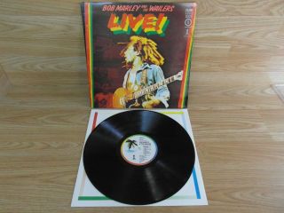 12 " Vinyl Record Lp Bob Marley And The Wailers Live At The Lyceum 1975 R113