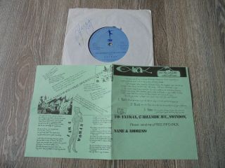 Extrax - The Machines Have Broken Loose 1983 Uk 45 Cask Private Synth/new Wave