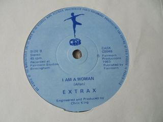Extrax - The Machines Have Broken Loose 1983 UK 45 CASK PRIVATE SYNTH/NEW WAVE 3