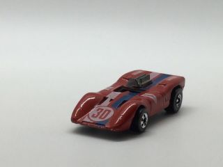 Hot Wheels Redline Ferrari 312p Red White & Blue Made In U.  S.  A.  1969