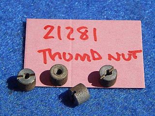 1936 - 1942 Wurlitzer 412 616 500 700 800 750 Knurled Thumb Nut 21281 - 4 Each