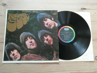 The Beatles - Rubber Soul - Capitol - Stereo - Great Audio - Vg Vinyl Lp 1966