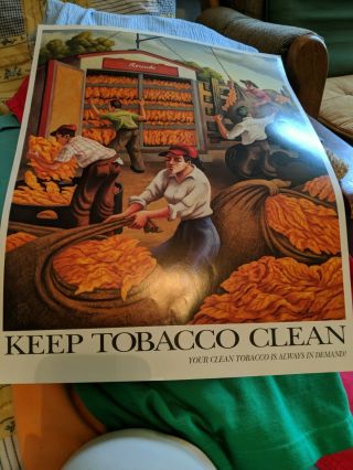 Keep Tobacco Poster Set Of 5