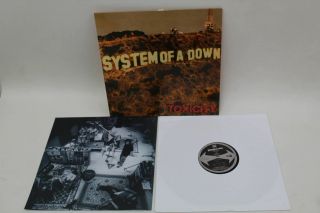 System Of A Down Toxicity Columbia Recordings Double Sided Vinyl Record Lp
