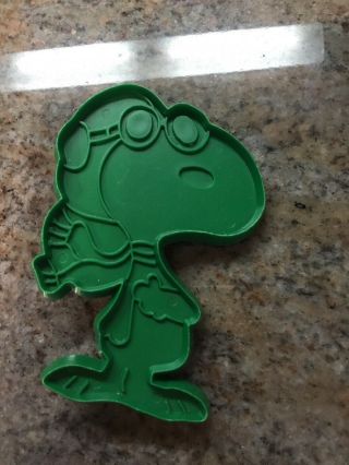Vintage Peanuts Snoopy Ww1 Flying Ace Cookie Cutter