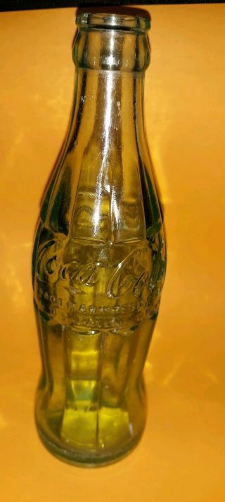 Vintage Coca Cola Bottle Altus,  Oklahoma 1955