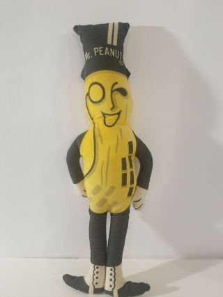 Vintage/antique Mr.  Peanut Planters Plush Stuffed Toy/doll – Advertising 19 "