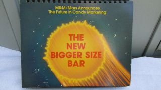 M&M ' s (R) VERY RARE - 1978 Salesman ' s Marketing Sample Box 2