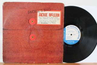 Jackie Mclean Lp “jackie’s Bag” Blue Note 4051 Orig Dg Mono 47 W,  Ear,  Rvg