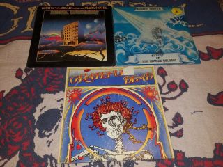 Grateful Dead - From The Mars Hotel Record & Skull & Roses,  Robert Hunter