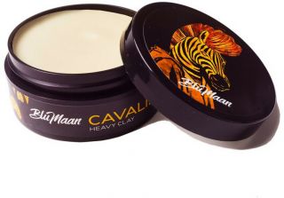 Blumaan Cavalier Hair Clay Mens Organic Heavy Hold Natural Styling Product Bold
