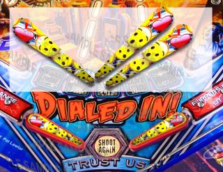 (item 2018) Dialed In Pinball Flipper Armour Mod 3 Piece Set
