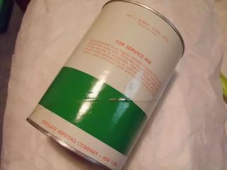 Vintage Sinclair Opaline Oil Can 5