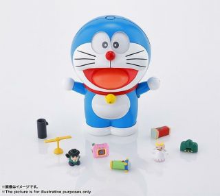 Bandai Tamashii Nations Doraemon Guruguru Chogokin Diecast Figure