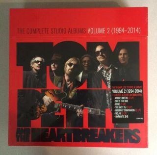 Tom Petty ‘complete Studio Albums Vol.  2’ 2016 Vinyl Lp Box Set W/no Wildflowers