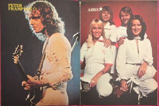 DISCO 45 1978 Edition Hardcover Book ABBA,  Elton John,  Thin Lizzy RARE 3