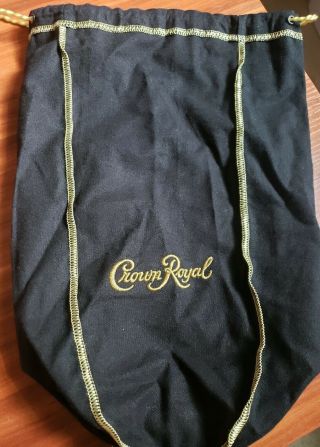 Ten Crown Royal Black Bags 1.  75l Large