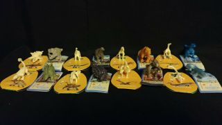 Kinder Joy Surprise Egg Jurassic World Fallen Kingdom Complete Set Of 8 Figures