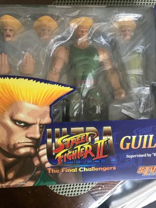 Storm Toys 1/12 Ultra Street Fighter Ii The Final Challenger Guile Action Figure
