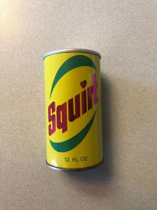 Empty Vintage Squirt Pop Can 12oz Can Never Seen Another One