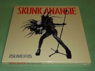 Skunk Anansie 25live@25 3lp Orange Vinyl Lpskunk1lpx Limited Edition Box 7 "