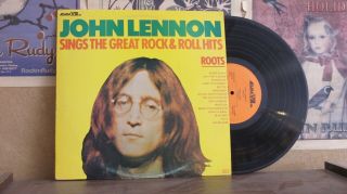 John Lennon,  Roots Sings The Great Rock & Roll Hits - Lp A8018 Beatles