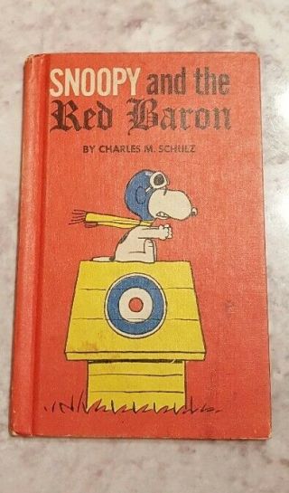 Snoopy & The Red Baron Charles Schulz 1966 Weekly Reader Children 
