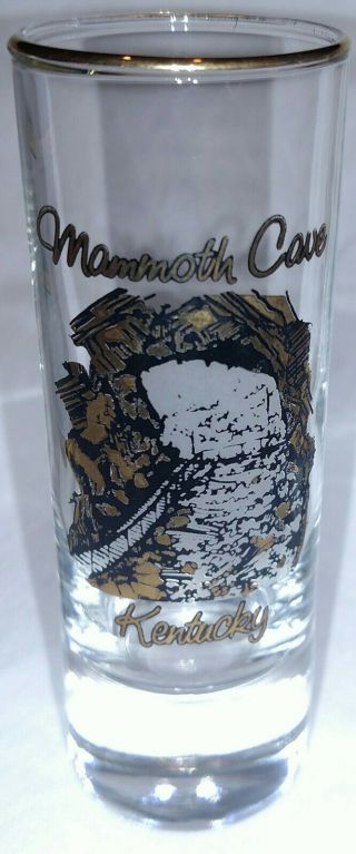 Mammoth Cave Ky Kentucky 4 " Tall Shot Glass