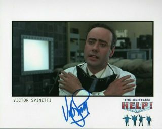 Victor Spinetti The Beatles Help Authentic Signed Photo Uacc