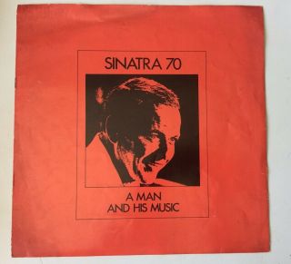 SINATRA 70 A Man And His Music 6LP Box Import Brazil 1970 Reprise 6FS 5.  212 RARE 3