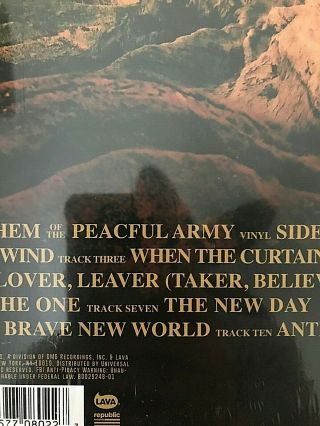 2018 Greta Van Fleet Anthem Of The Peaceful Army Yellow Vinyl UO MISPRINT 3