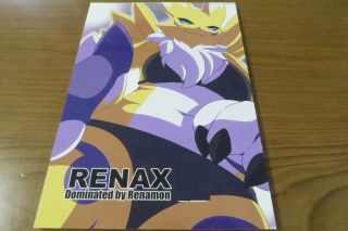 Digimon Doujinshi Renamon Seme Main (a5 66pages) Renax Kemono Furry