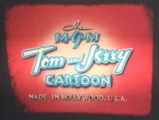 16mm film “Posse Cat” ' 1954 Tom and Jerry Cartoon MGM Lab Inc 3