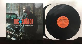 Mc Solaar - Prose Combat Rare 2x Vinyl Lp Electronic Hip Hop Ragga 1994 Nm