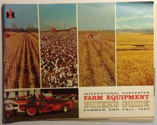 Vintage 1966 Ih International Harvester Farm Equipment Buyer 
