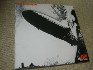 Led Zeppelin I 1 Debut Lp Uk Red & Plum 1970 [ex,  /ex - ]