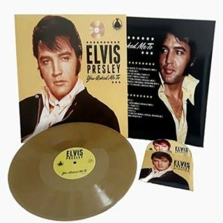 Elvis You Asked Me Too Vinyl Plus Cd Gold Vinyl