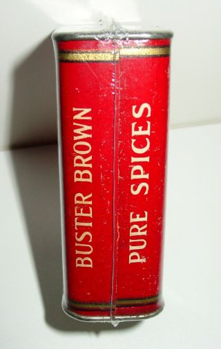 Buster Brown Allspice Spice Tin - Jas H Forbes Tea & Coffee Co - St Louis MO 3