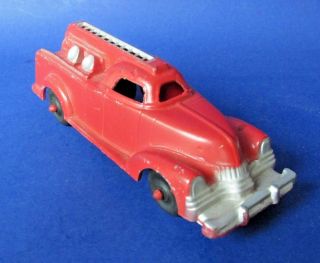 Manoil 709 Diecast Fire Engine Truck All - Post - 1940 Red/silver C9