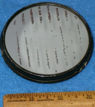 Rare 1915 Panama Pacific PPIE CELLULOID PAPERWEIGHT POCKET MIRROR Festival Hall 4